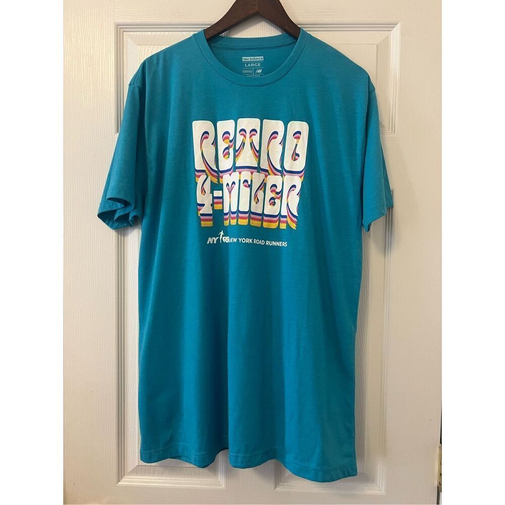 NEW BALANCE NYRR RETRO 4-MILER T-SHIRT - 2023